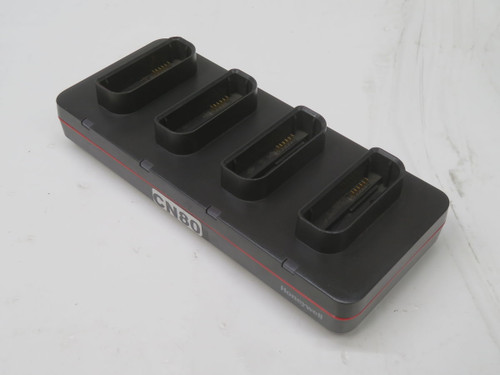 USED HONEYWELL CX80-QBC 4-BAY QUAD BATTERY CHARGER T268546 FOR SALE