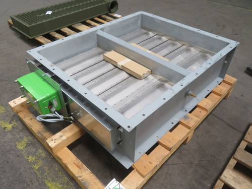 NOB FLAMGARD CFD-01 PO116599 FIRE AND SMOKE DAMPER ASSEMBLY T268596 FOR SALE
