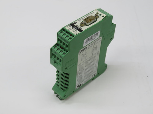 USED PHOENIX CONTACT PSM-ME-RS232/RS485-P 2744416 INTERFACE CONVERTER T268967 FOR SALE