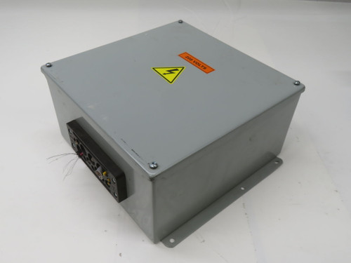 USED NVENT A1212SC RSP-750-27 ENCLOSURE W PWR SUP AND TERM T269112 FOR SALE