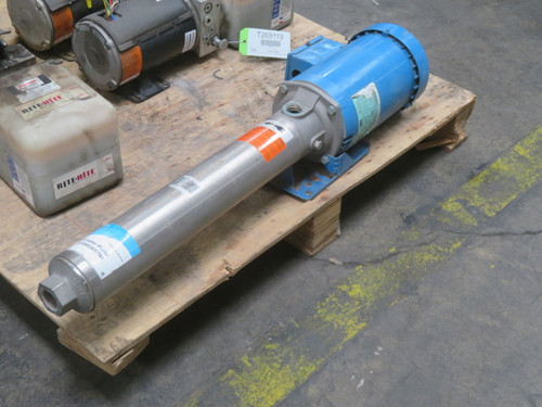USED BUCHER 33GBS3017N4 HIGH-PRESSURE BOOSTER PUMP T269120 FOR SALE