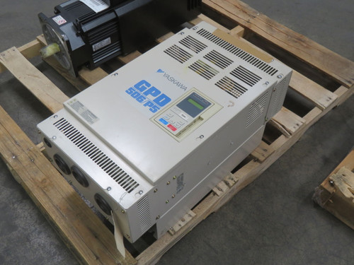 USED YASAKAWA CIMR-P5M4022 VARIABLE FREQUENCY DRIVE (VFD) T269143 FOR SALE