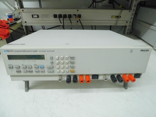 USED FLUKE PM2812 PROGRAMMABLE DUAL POWER SUPPLY 60V/5A/60W & 60V/10A/120W M7634 FOR SALE