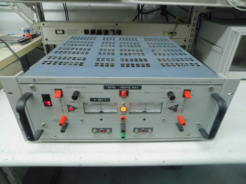 USED KEPCO BOP 500M BIPOLAR OPERATIONAL SUPPLY/AMPLIFIER +/-500V,+/- 80MA M7635 FOR SALE