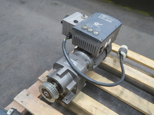 USED NORD SK 205E-750-340-A SK 372.1-80LH/4 CUS TI4 GEARMOTOR ASSEMBLY T269322 FOR SALE