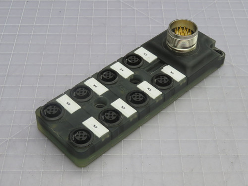 USED MURR ELEKTRONIK 8000-88520-0000000 EXACT12 SERIES DISTRIBUTION MODULE T269093 FOR SALE