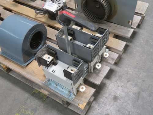 USED ABB OES800L12 3-POLE FUSIBLE DISCONNECT SWITCH T269542 FOR SALE