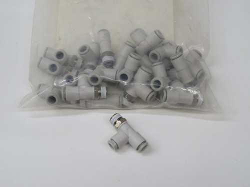 NOB LOT OF 20 SMC KQ2Y06-01NS MALE BRANCH Y ONE-TOUCH FITTING T269566 FOR SALE