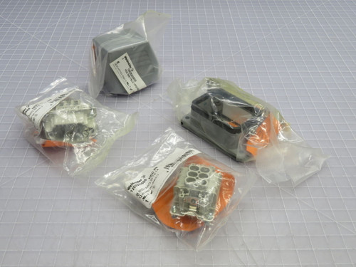 NOB WEIDMULLER 1712460000 HDC-KIT-HE 06.100 ROCKSTAR SERIES HEAVY-DUTY CONNECTOR KIT` T269237 FOR SALE