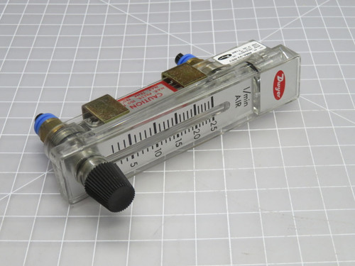 DWYER RMA-22-SSV RATE-MASTER SERIES AREA FLOWMETER FOR AIR AND GASES. T269270