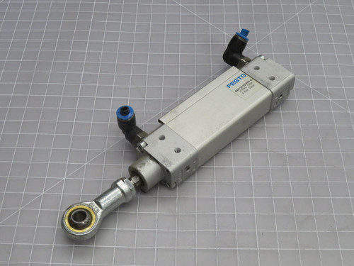 LOT OF 2 FESTO DZH-20-35-PPV-A 150294 FLAT CYLINDER T269281