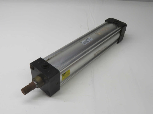 USED PARKER 03.25 CBB2MAU18AC 14.000 DOUBLE ACTING PNEUMATIC CYLINDER T269673 FOR SALE