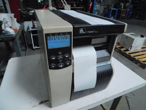 FPR ZEBRA 170XI4 INDUSTRIAL THERMAL TRANSFER PRINTER. M7667 FOR SALE