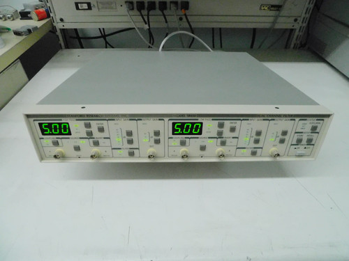 USED STANFORD RESEARCH SR650 PROGRAMMABLE FILTER 2CH. HIGH-PASS AND LOW-PASS 1HZ-100KHZ M7680 FOR SALE