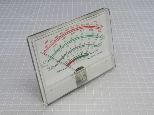 USED LOT OF 2 12A6 VINTAGE ANALOG ENGINE ANALYZER METERS T269780 FOR SALE