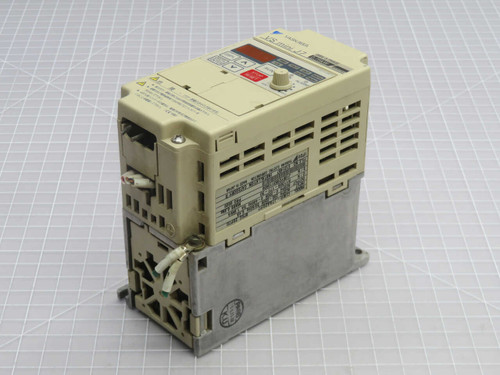 USED YASKAWA CIMR-J7AA20P7 AC DRIVE T269473 FOR SALE