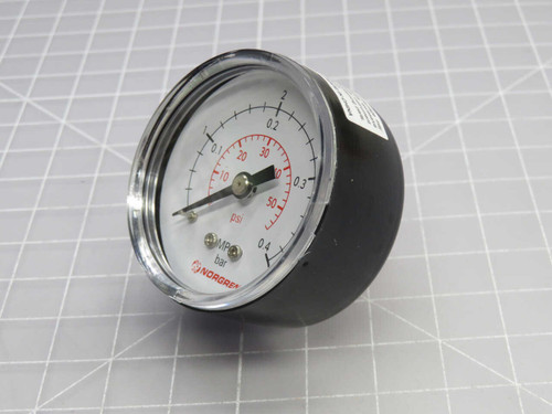 NOB LOT OF 2 NORGREN 18-015-011 PRESSURE GAUGES T270198 FOR SALE
