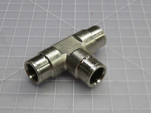 LOT OF 10 IMI NORGREN 120600700 PUSH-TO-CONNECT TUBE TO TUBE TUBE FITTINGS T270158