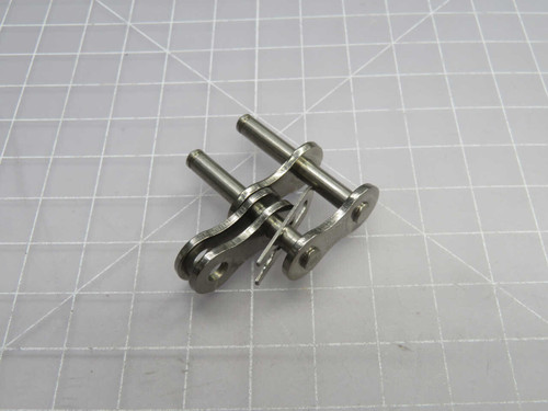 NOB LOT OF 25 HKK CHAIN ANSI 50 SUS-304 CHAIN CONNECTING LINKS T270192 FOR SALE