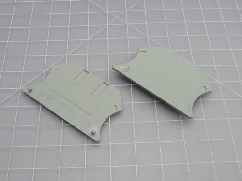 NOB LOT OF 8 ALLEN BRADLEY 1492-EBJ3 END BARRIER TERMINAL BLOCKS T269738 FOR SALE