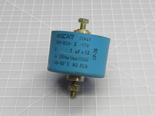 USED ICAR THY-03X-2-170 HIGH VOLTAGE CAPACITOR T269733 FOR SALE