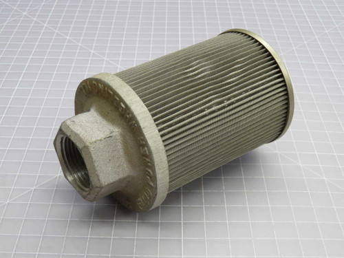 USED FLUID POWER WHEELING SU35SF16 DUAL ELEMENT SUMP HYDRAULIC FILTER T270151 FOR SALE