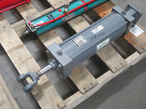 USED FOXBORO A84A1AB12 DOUBLE ACTING PNEUMATIC CYLINDER T270041 FOR SALE