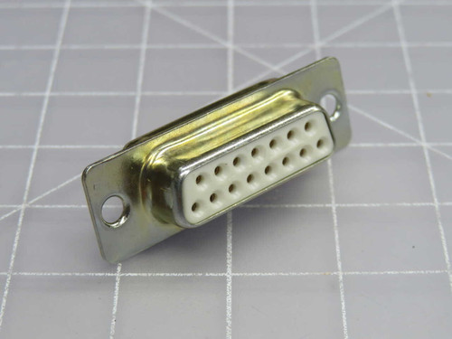 NOB LOT OF 5 NEWARK DA15S SOLDER RECEPTACLE CONNECTORS T270359 FOR SALE