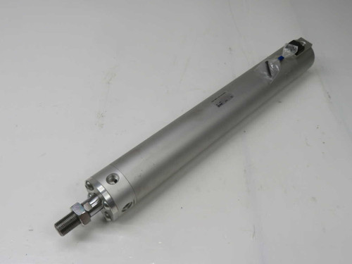 USED SMC CDBG1BN50-300-DCJ568HJ PNEUMATIC END LOCK CYLINDER T270775 FOR SALE