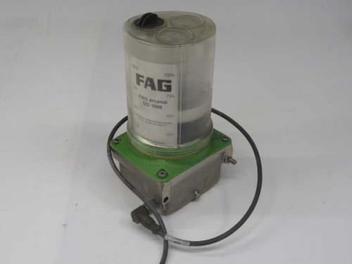 USED FAG ARCALUB-X-FP401DLS24VDC 076692167-0000-10 LUBRICANT CARTRIDGE T270390 FOR SALE
