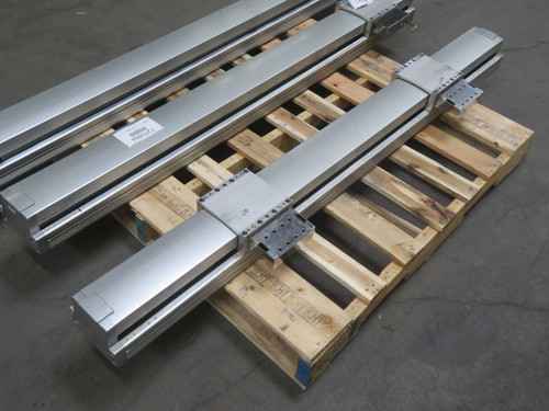 USED IAI NS-LZMM-I-400-20-850-T2-X07-AQ-B-ET1-RT SINGLE AXIS ROBOT ACTUATOR T270883 FOR SALE