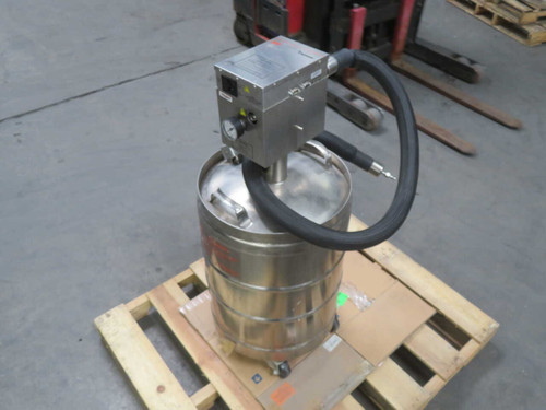 USED CRYOFAB CFL-50 LIQUID NITROGEN TANK PRESSURE VESSEL CONTAINER T270891 FOR SALE
