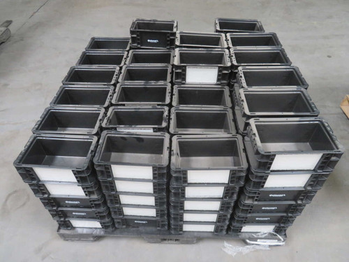 USED LOT OF 129 ESD PROTECTIVE CONTAINERS T270991 FOR SALE
