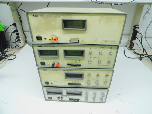 FPR LOT OF 4 SUNLILAB 160PD, 7116D, 7116C AUDIO SWEEPER M7706 FOR SALE