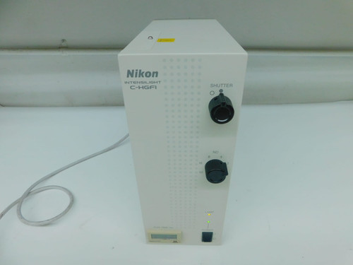 USED NIKON C_HGFI PRECENTERED FIBER ILLUMINATOR M7732 FOR SALE