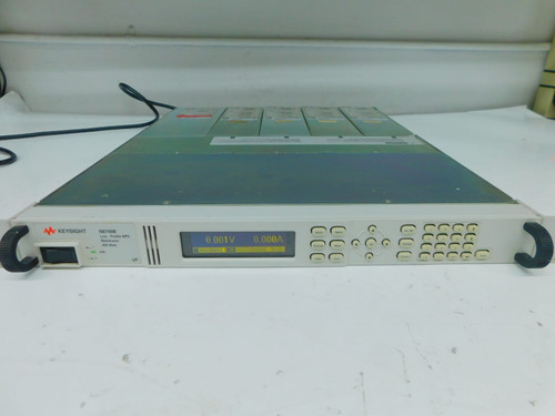 USED KEYSIGHT N6700B, N6744B MODULAR POWER SUPPLY W/4 MODULES M7763 FOR SALE