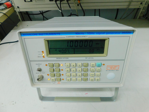 USED MARCONI 2022D SIGNAL GENERATOR 10KHZ-1GHZ M7792 FOR SALE