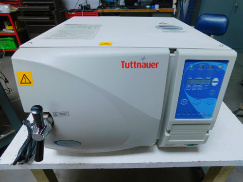 USED TUTTNAUER 2340EA ELECTRONIC TABLETOP AUTOCLAVE M7821 FOR SALE