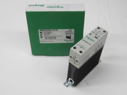 NIB SCHNEIDER SSR230DIN-DC22 SOLID STATE RELAY T271318 FOR SALE