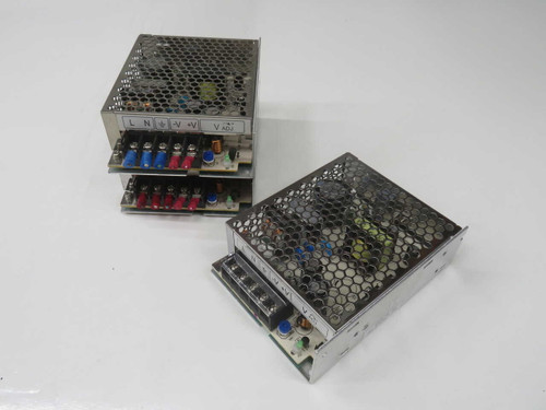 USED LOT OF 3 TDK-LAMBDA LS75-24 SWITCHING POWER SUPPLIES T271381 FOR SALE