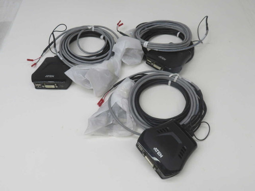 NOB LOT OF 3 ATEN CS22D DVI CABLE KVM SWITCH T271161 FOR SALE