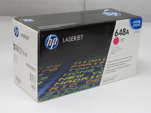 NOB HP 648A CE263A MAGENTA LASERJET TONER CARTRIDGE T271560 FOR SALE