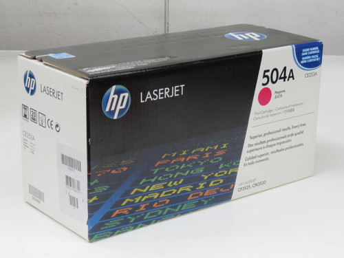 NOB HP 504A CE253AG MAGENTA LASERJET TONER CARTRIDGE T271571 FOR SALE