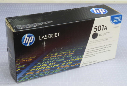 NOB HP 501A Q6470AG BLACK LASERJET TONER CARTRIDGE T271589 FOR SALE