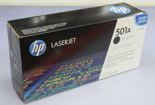 NOB HP 501A Q6470A BLACK LASERJET TONER CARTRIDGE T271591 FOR SALE