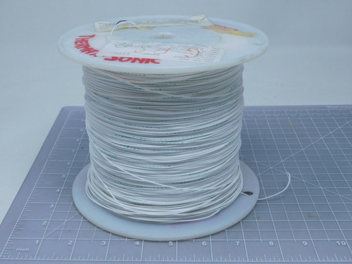 NOB THERMAL SONIC M22759/11-24-9 MIL SPEC WIRE WHITE 24 AWG T128364 FOR SALE