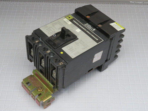 USED SQUARE D FH36020 THERMAL-MAGNETIC CIRCUIT BREAKER 20 AMP 250 VDC T195396 FOR SALE
