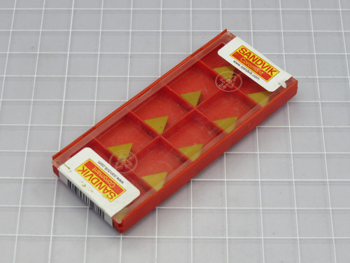 NOB LOT OF 10 SANDVIK TPGN 11 03 04 TPG 221 CARBIDE INSERTS T210789 FOR SALE