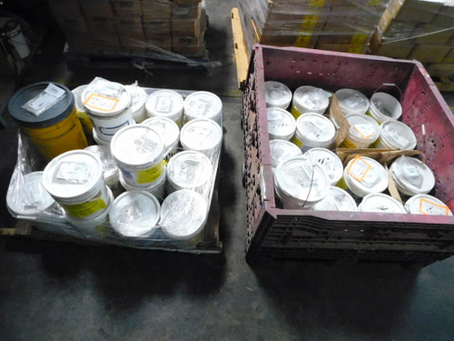 NOB MIXED LOT OF BGA REBALLING SOLDER PELLETS/SPHERES 2450 LB. FOR SCRAP RECOVERY M7003 FOR SALE