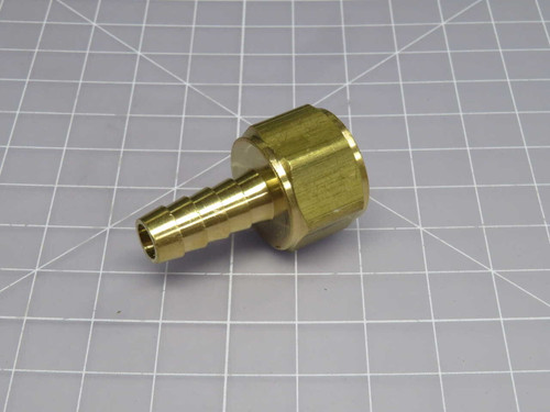NOB LOT OF 19 MCMASTER CARR BRASS BARBED HOSE FITTING T271545 FOR SALE